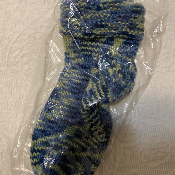 New hand Newfoundland knit wool boot socks - Picture 3 of 3
